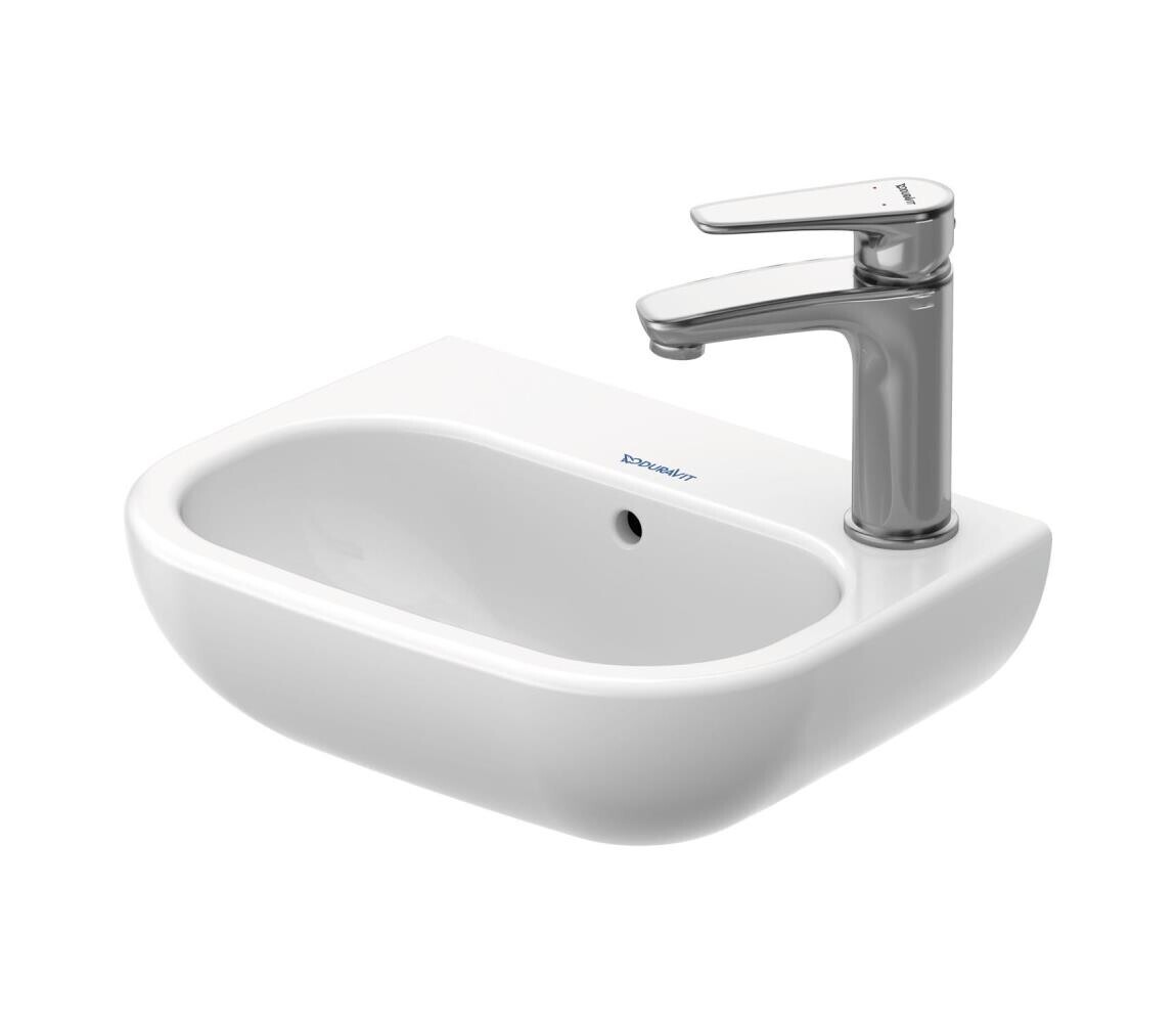Duravit 7053600082 - Závěsné umyvadlo D-CODE 36x27 cm keramika/lesklá bílá 07053600082