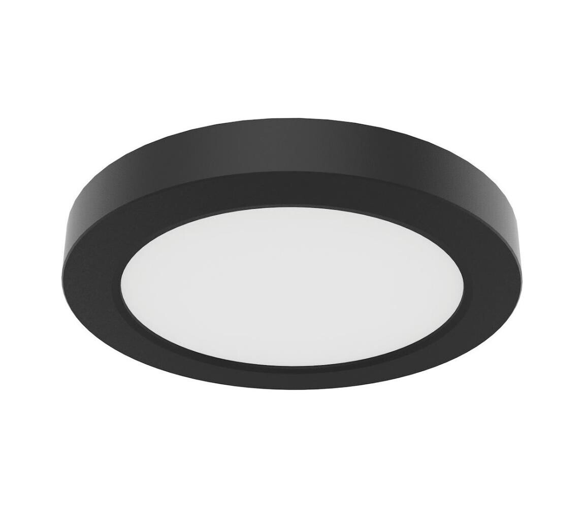 LED Stropní svítidlo EVORA LED/6W/230V 3000/4000/6000K pr. 14 cm černá ML1789