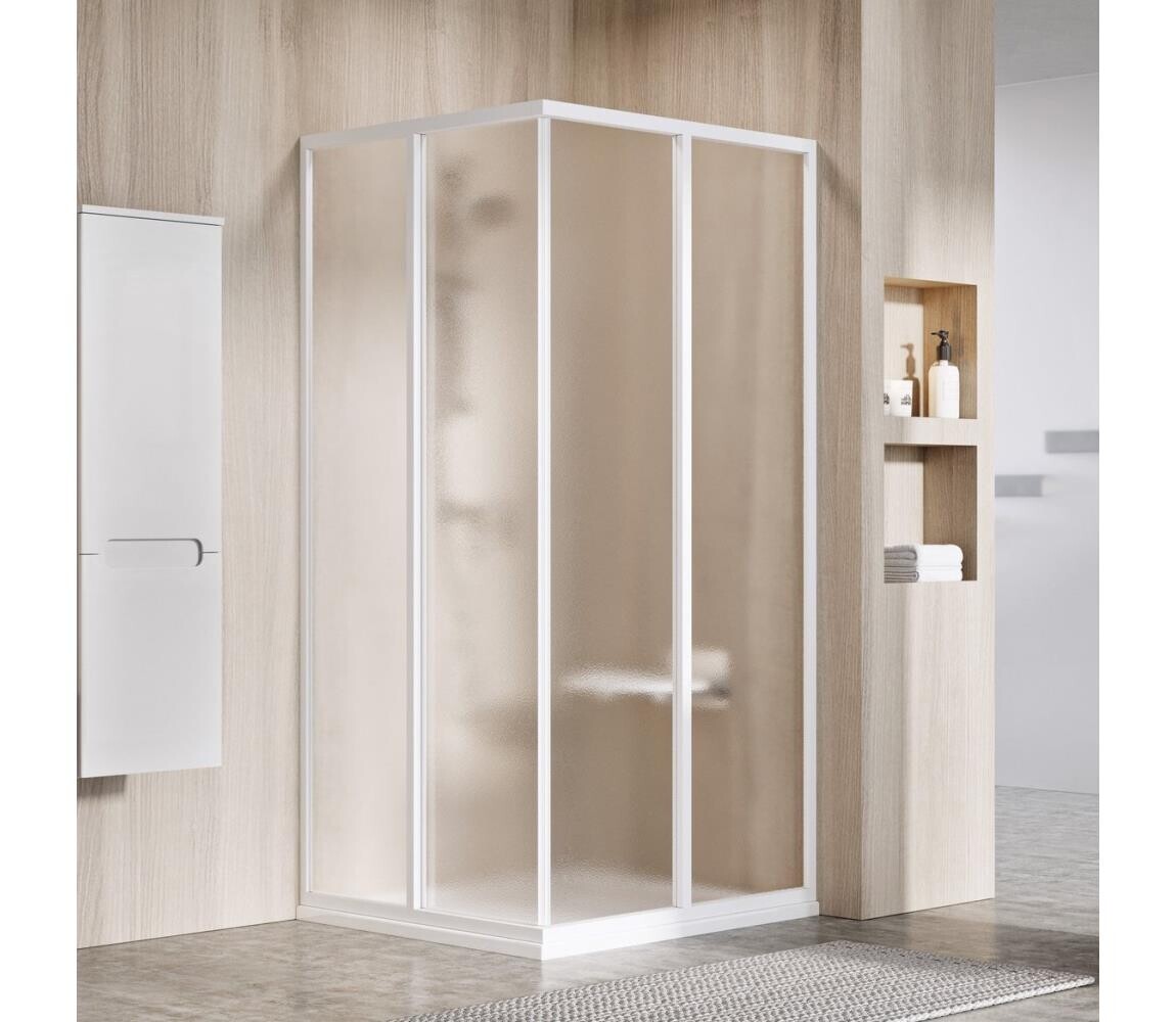 Ravak 14V701O2ZGS - Sprchový kout SUPERNOVA 90x90 cm bílá 14V701O2ZGS
