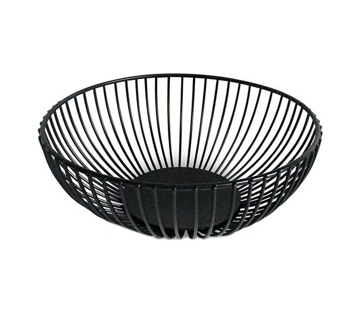 UTC Mísa na ovoce KITCHISIMO pr. 18 cm černá 320305