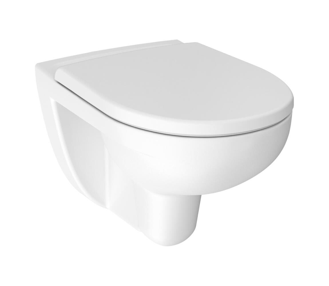 JIKA H8663850000001- Závěsné WC + záchodové prkénko LYRA duroplast/bílá H8663850000001