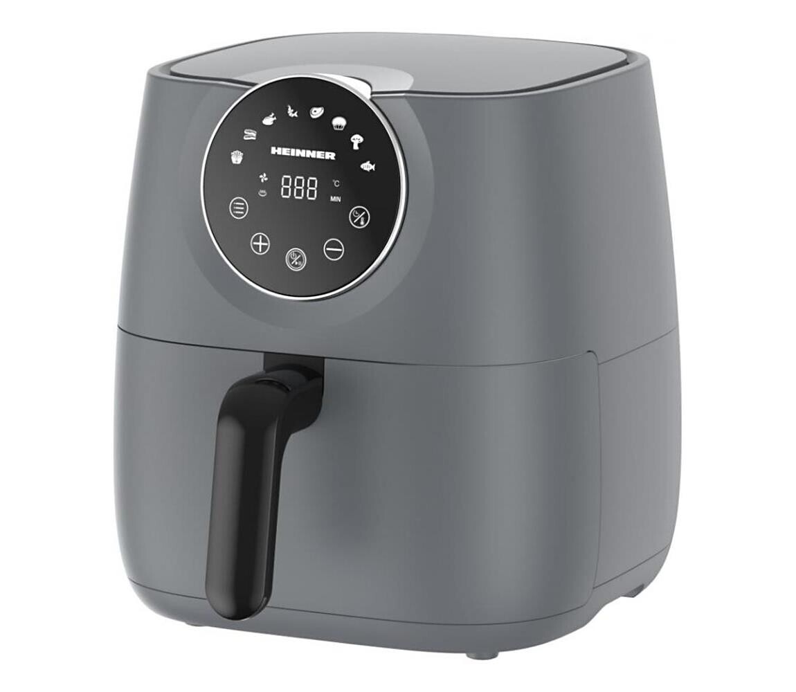 Heinner HAF-B6GREY1700 - Horkovzdušná fritéza 5,7 l 1700W/230V šedá HAF-B6GREY1700