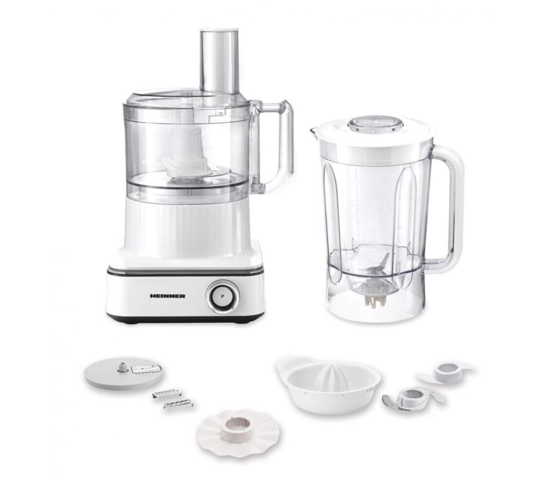 Heinner HFP-K1000WP - Kuchyňský robot 1000W/230V bílá HFP-K1000WP