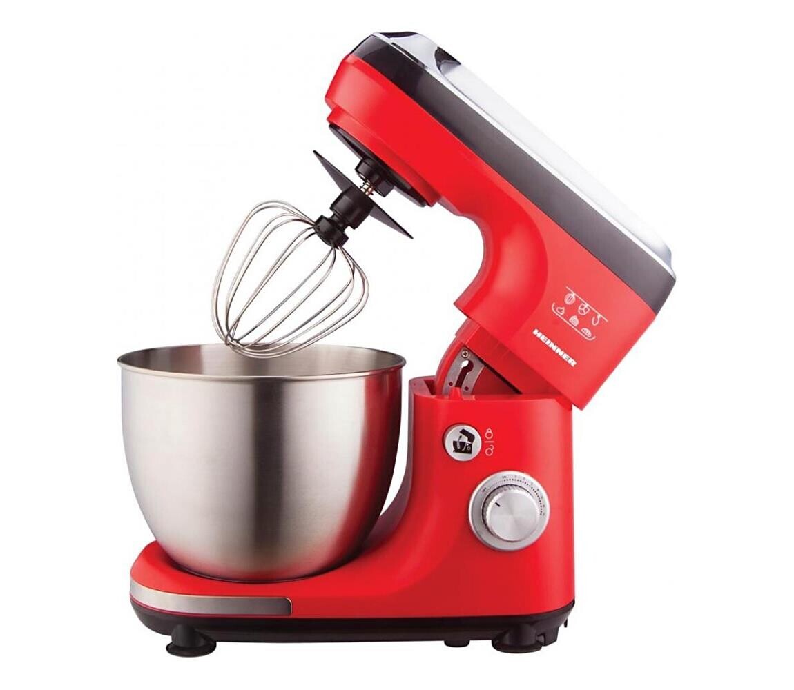 Heinner HPM-600RD - Kuchyňský robot s nerezovou mísou 600W/230V červená HPM-600RD