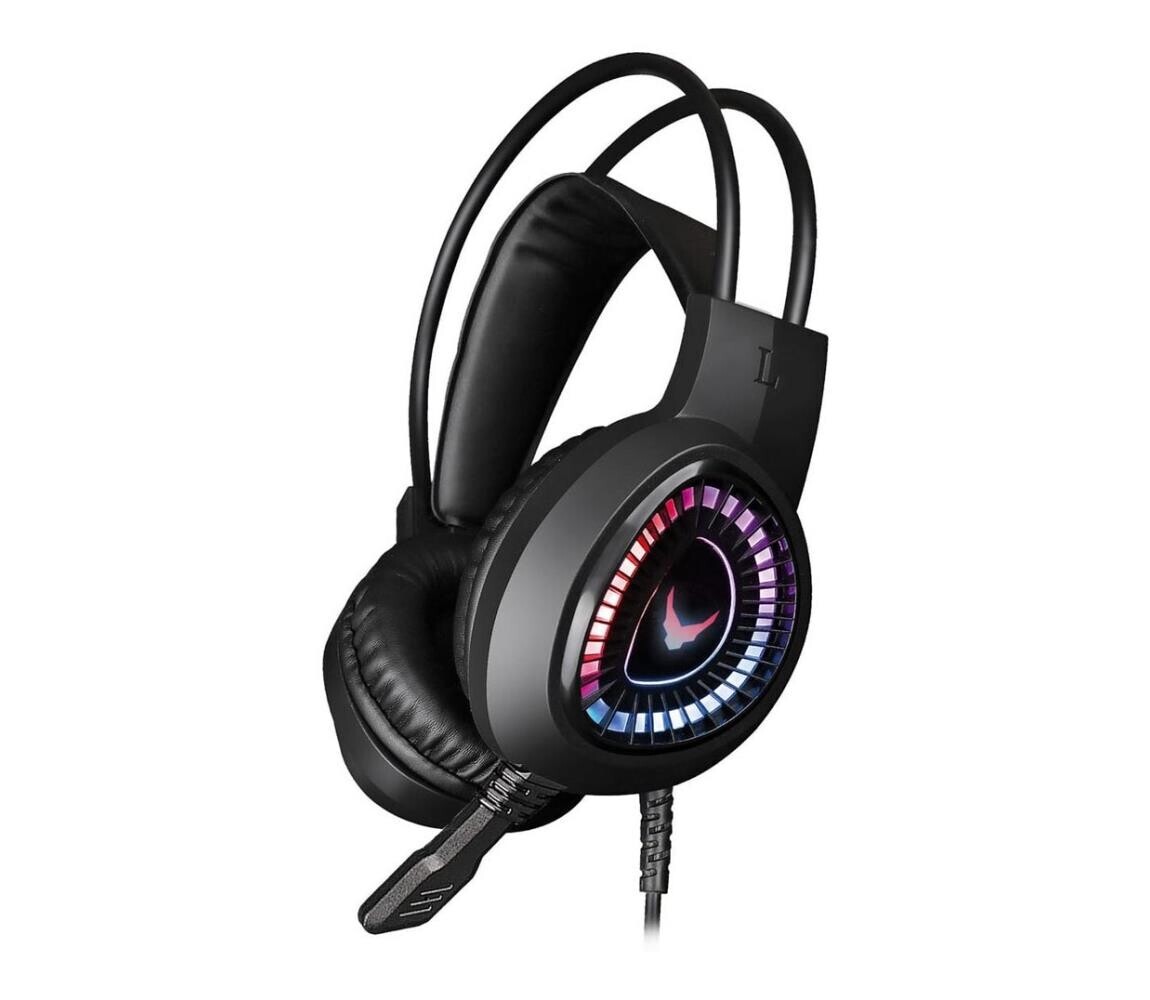 Herní LED RGB sluchátka VARR s mikrofonem VH8010L