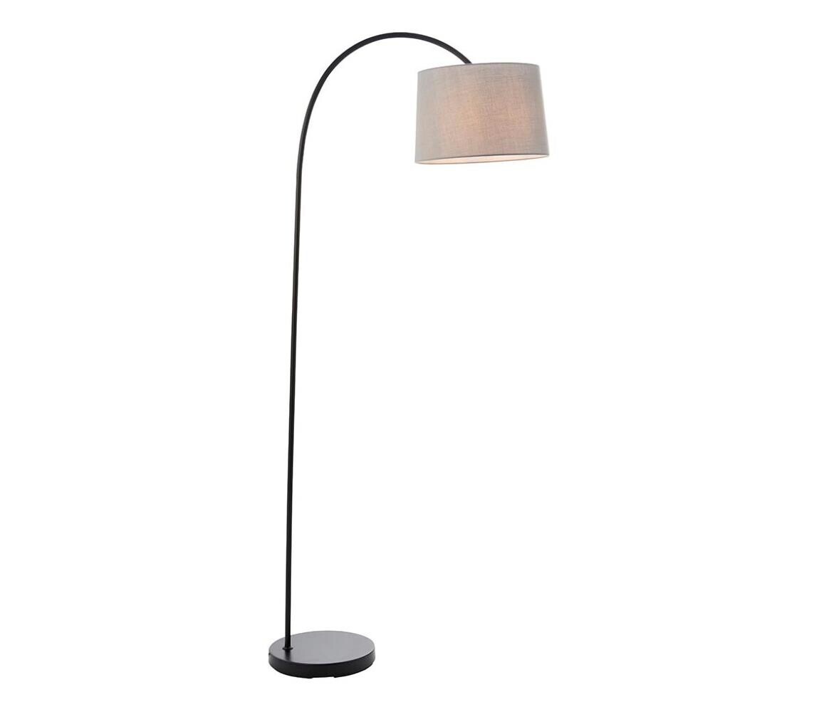 Endon 78163 - Stojací lampa CARLSON 1xE27/60W/230V šedá/černá 78163