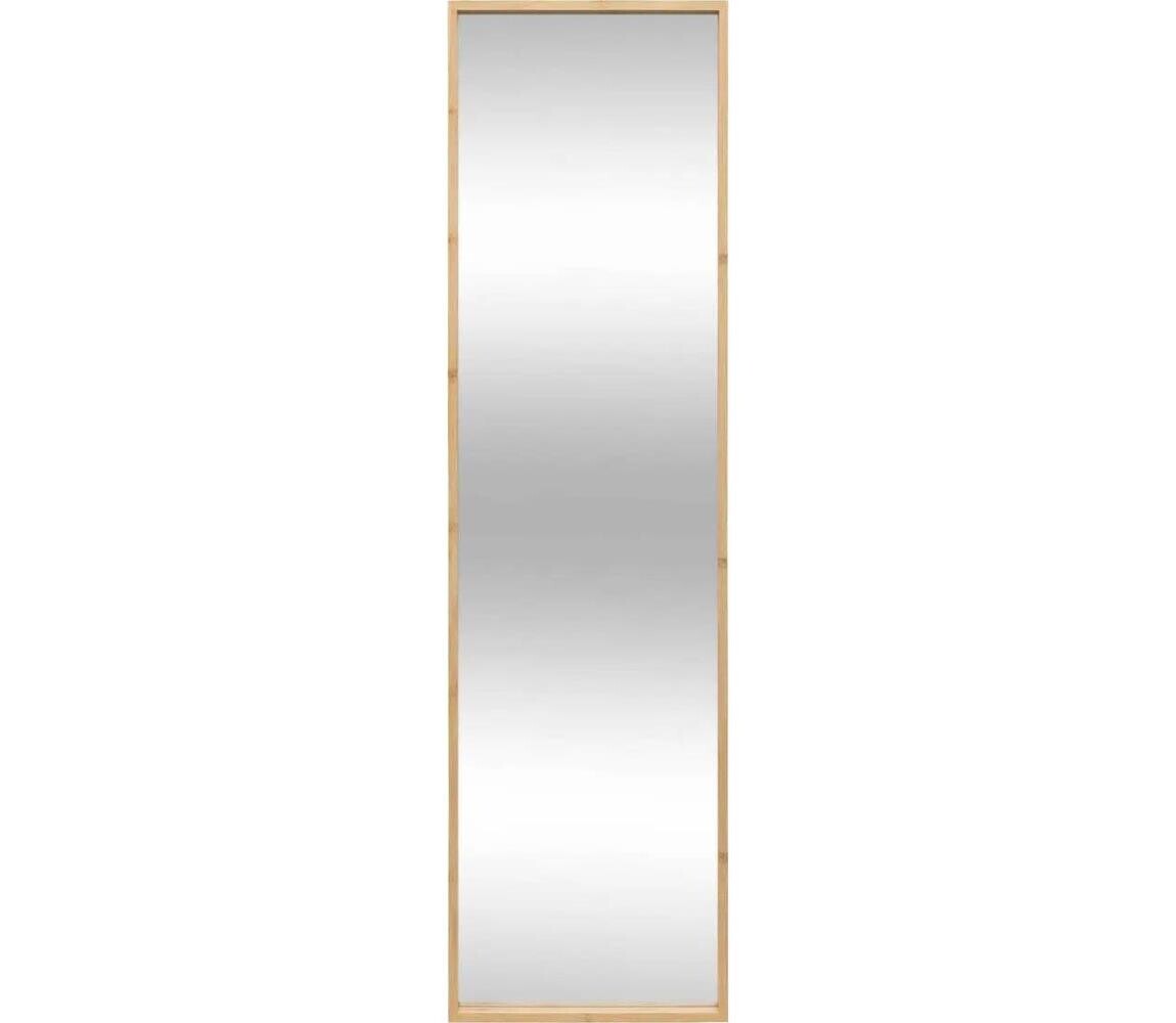 5five - Nástěnné zrcadlo BAM 125x35 cm bambus 200150