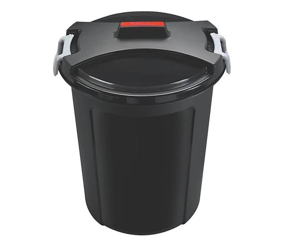 UTC Odpadkový koš HEIDRUN 46 l černá HDR1463