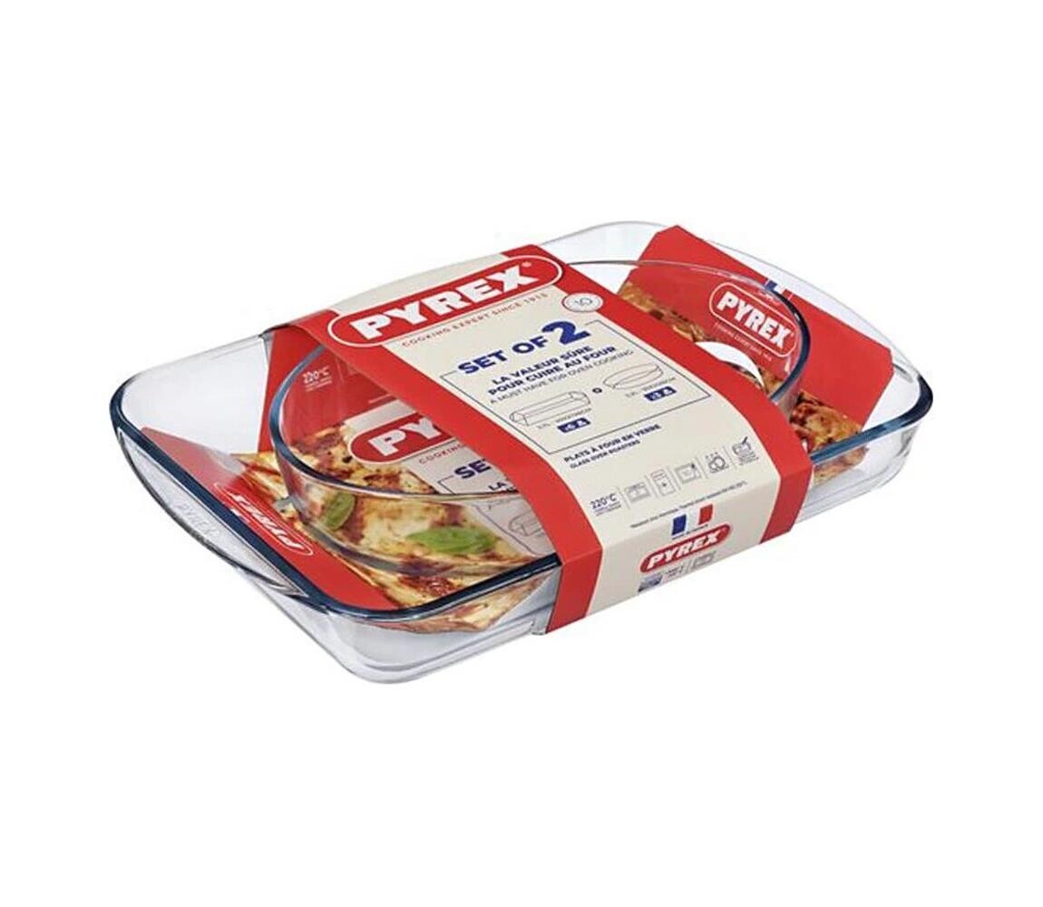 UTC SADA 2x Pekáč PYREX 3,7/2,2 l 913S604/8044
