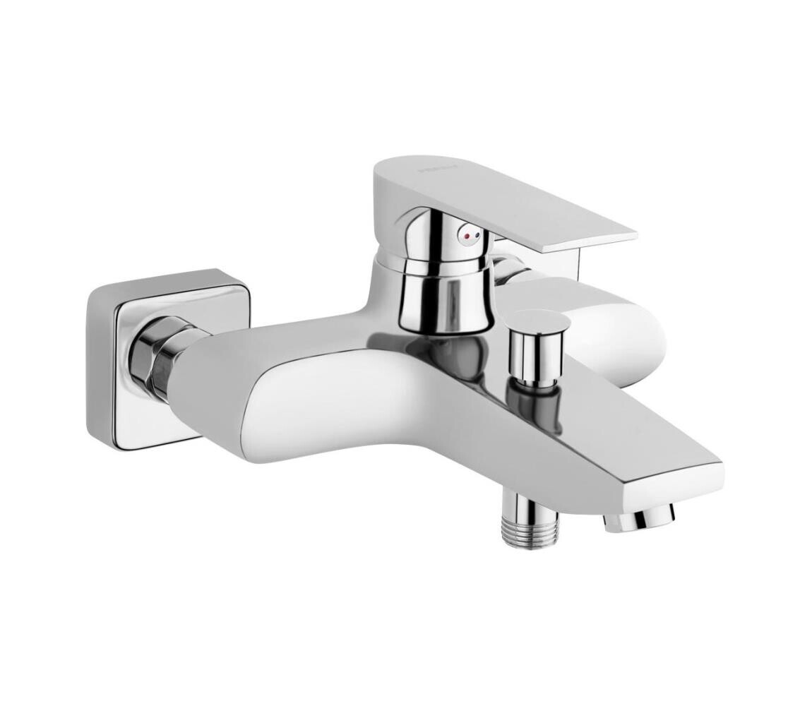 FERRO - Vanová baterie ALGEO SQUARE lesklý chrom BAQ1