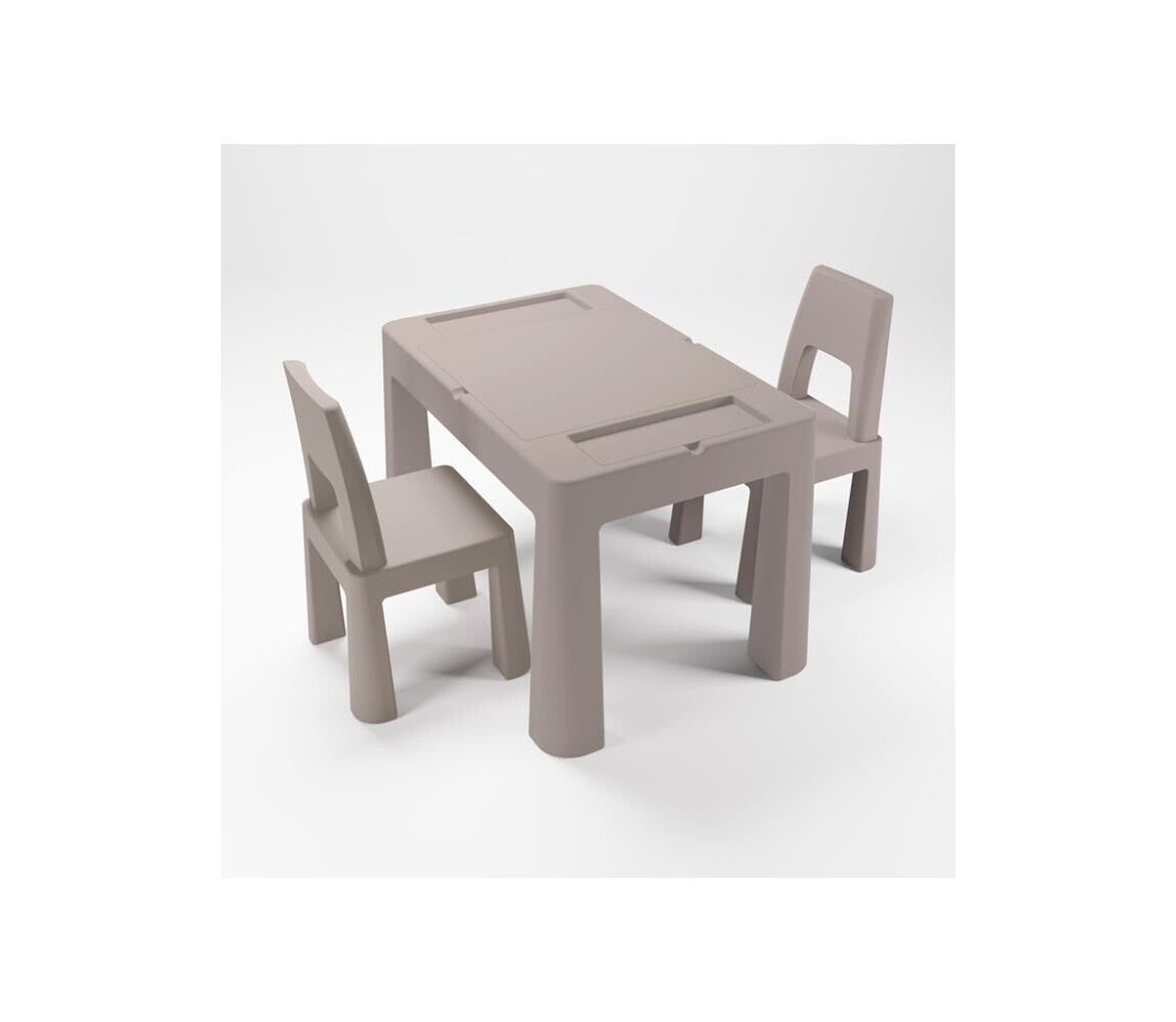 TEGA BABY - Dětský stolek s židlemi taupe TI-011-177