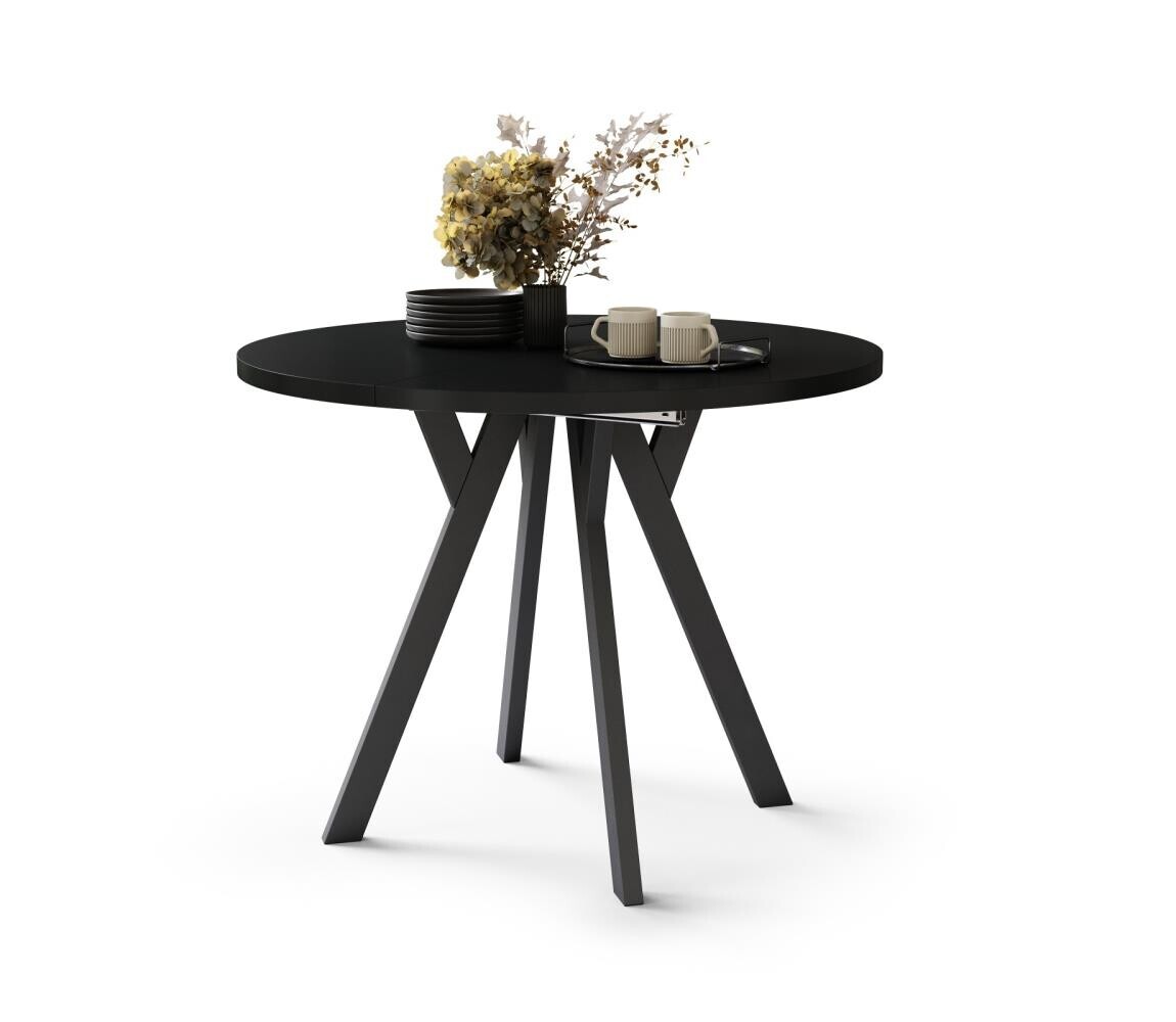 Rozkládací jídelní stůl ARTUR černá 5903631916724