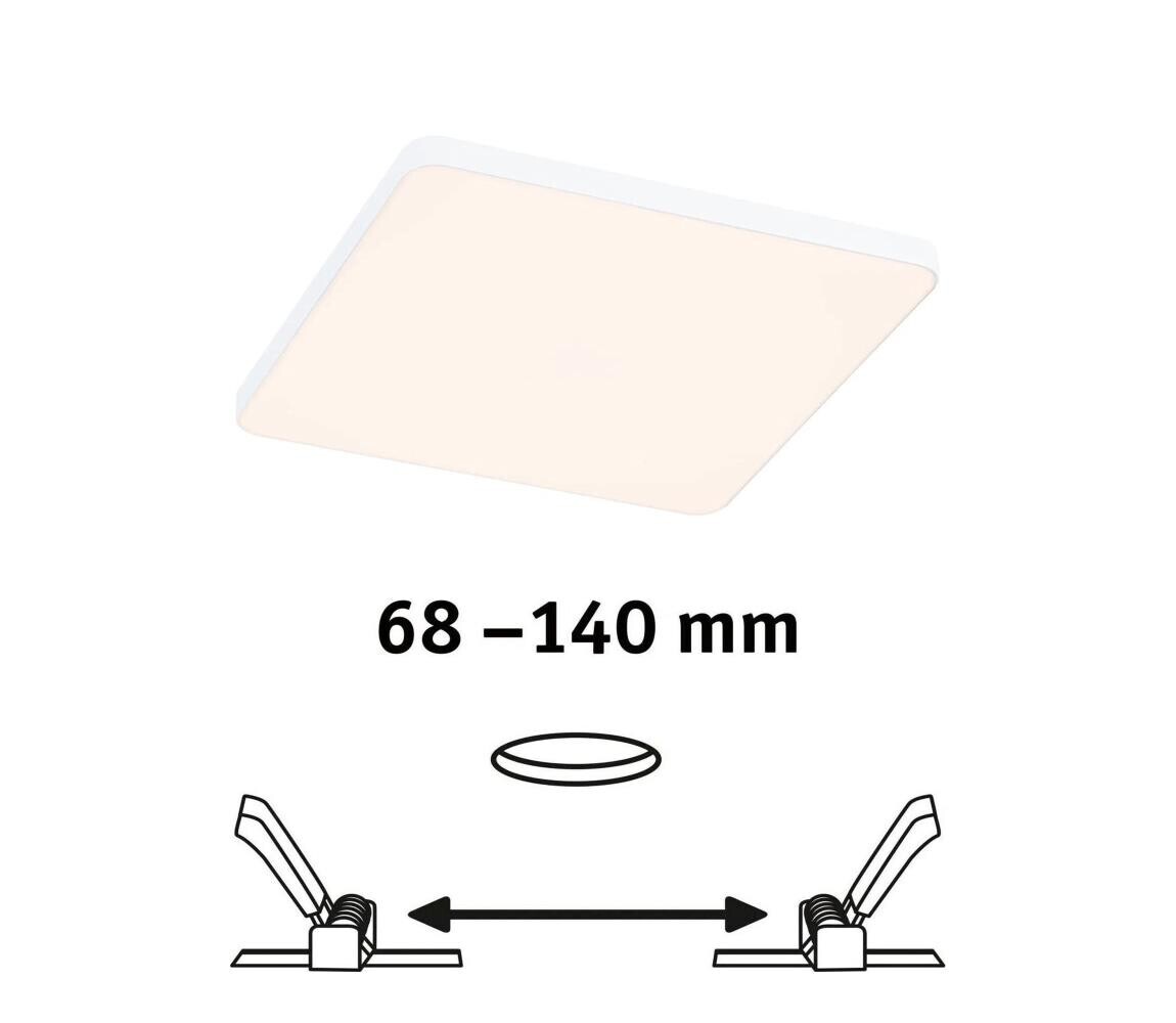 Paulmann 79948 - LED/12W IP44 Koupelnové podhledové svítidlo VARIFIT 230V 79948