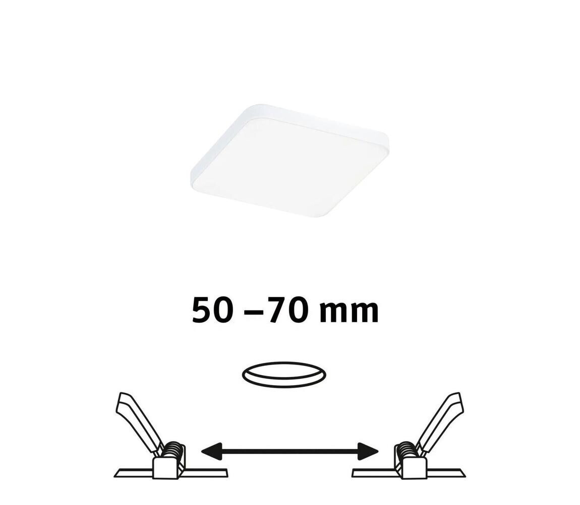 Paulmann 79953 - LED/6W IP44 Koupelnové podhledové svítidlo VARIFIT 230V 79953
