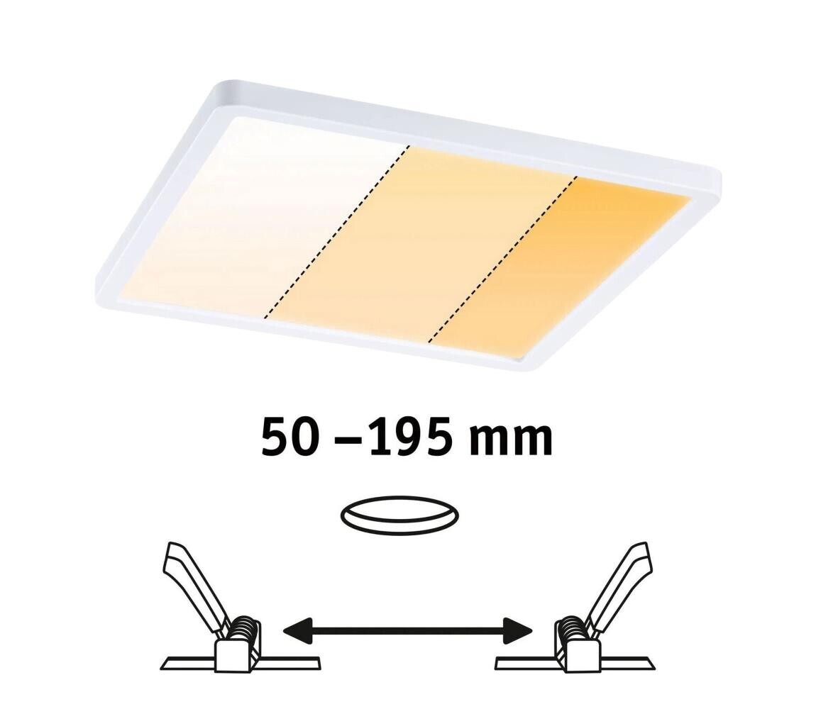 Paulmann 92994 -LED/16W IP44 Stmívat koupelnové podhledové svítidlo VARIFIT 230V 92994