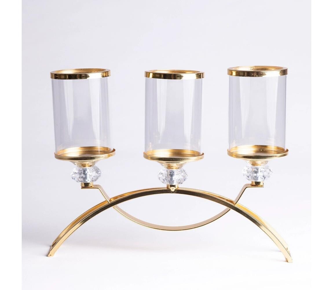 Estilo Home Svícen GLAMOUR zlatá 5905623251073