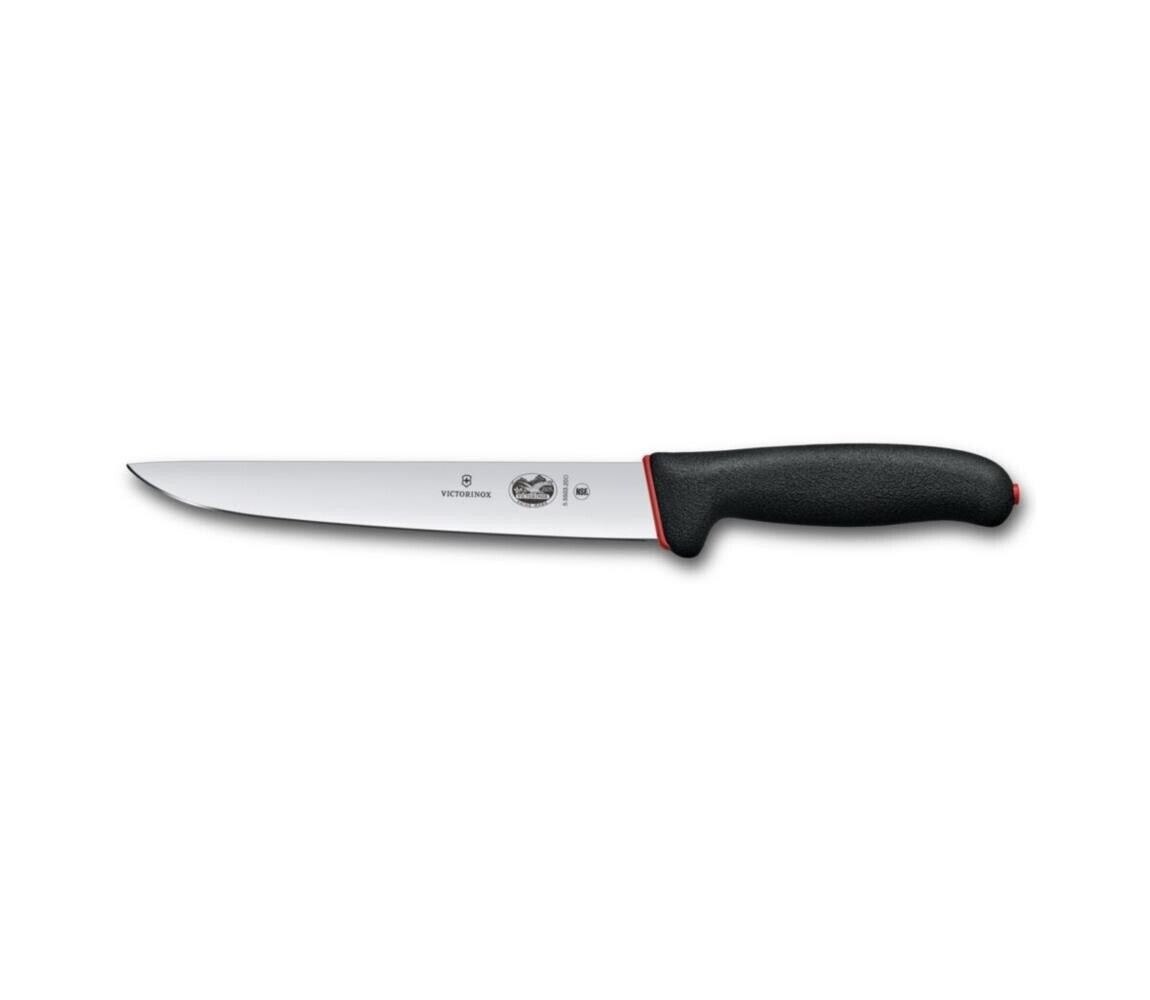 Victorinox - Kuchyňský nůž na maso DUAL GRIP 20 cm černá 5.5503.20D