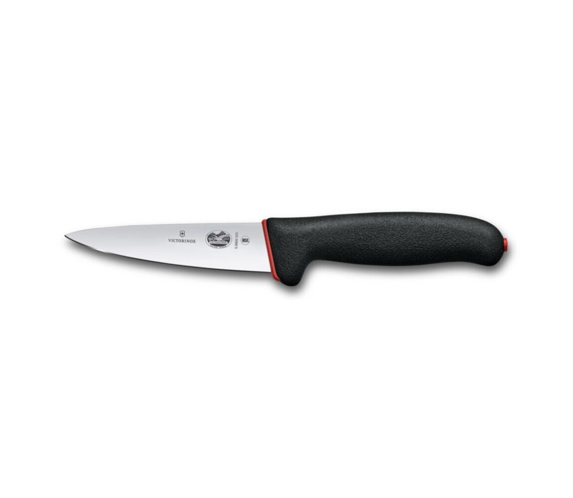 Victorinox - Kuchyňský nůž na maso DUAL GRIP 12 cm černá 5.5603.12D