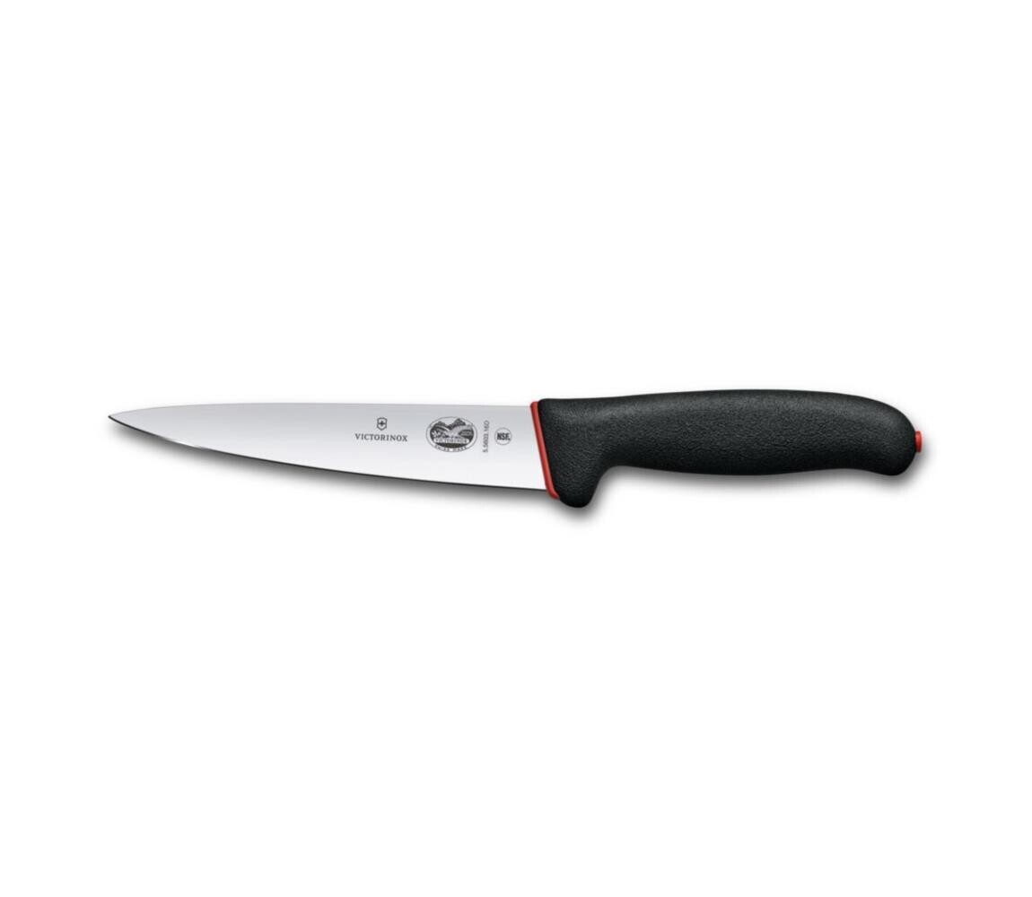Victorinox - Kuchyňský nůž na maso DUAL GRIP 16 cm černá 5.5603.16D