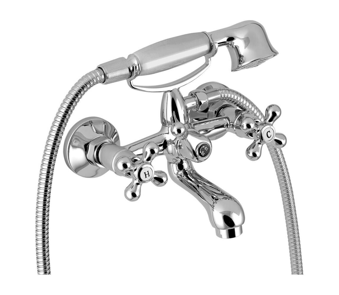 Novaservis - Vanová sada s baterií TITANIA RETRO lesklý chrom 99121,0