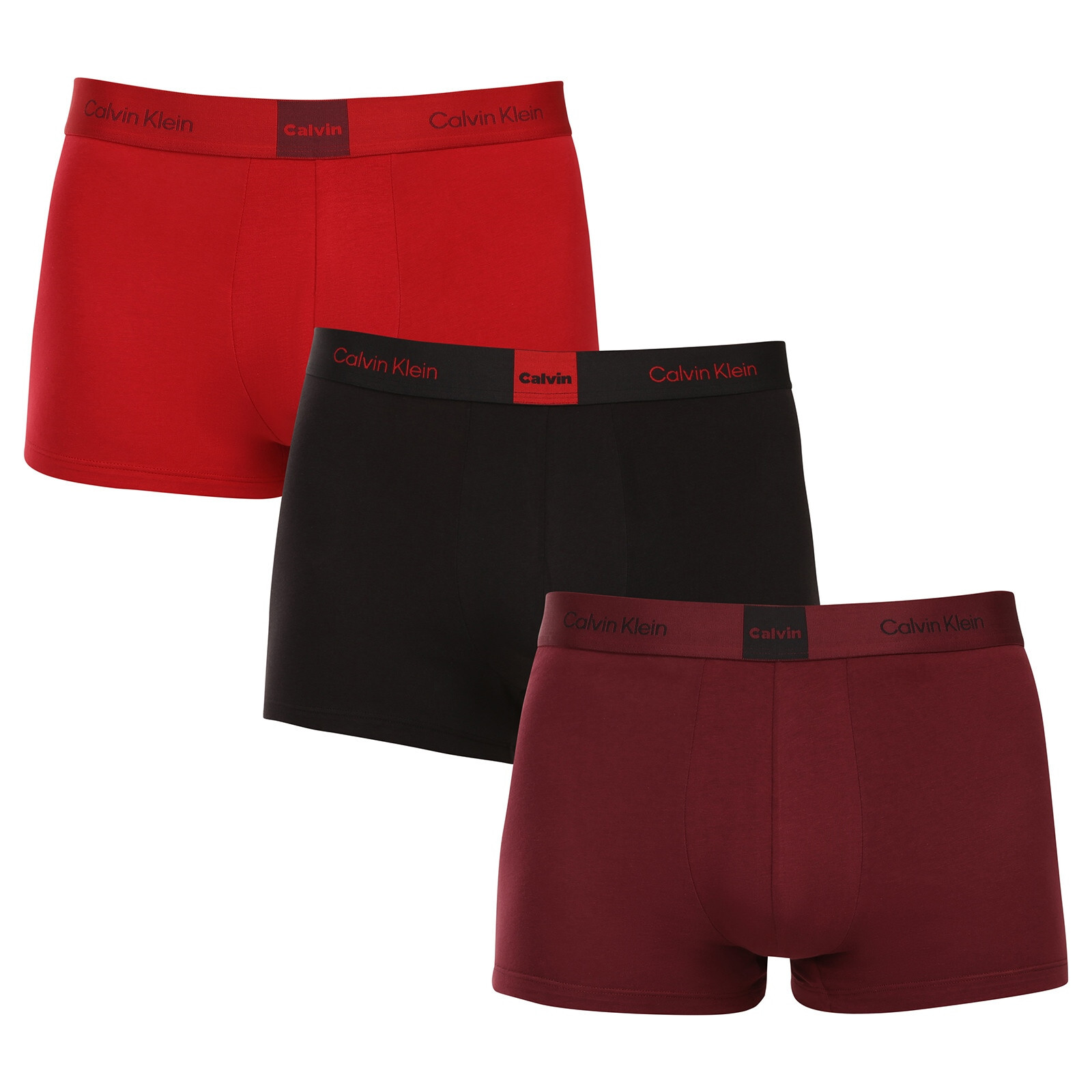 3PACK pánské boxerky Calvin Klein vícebarevné (NB4476-3U4) XL, trenky / trenýrky