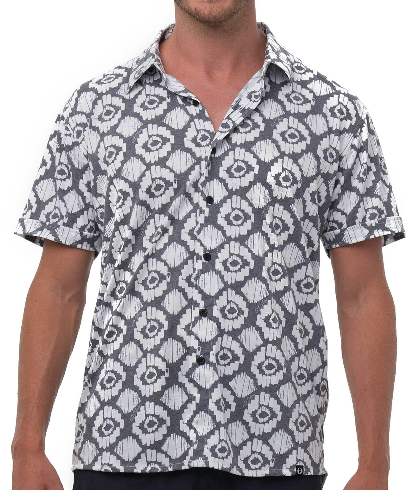 Pánská košile 69SLAM IKAT DIAMOND (MTQIKD-PC) S