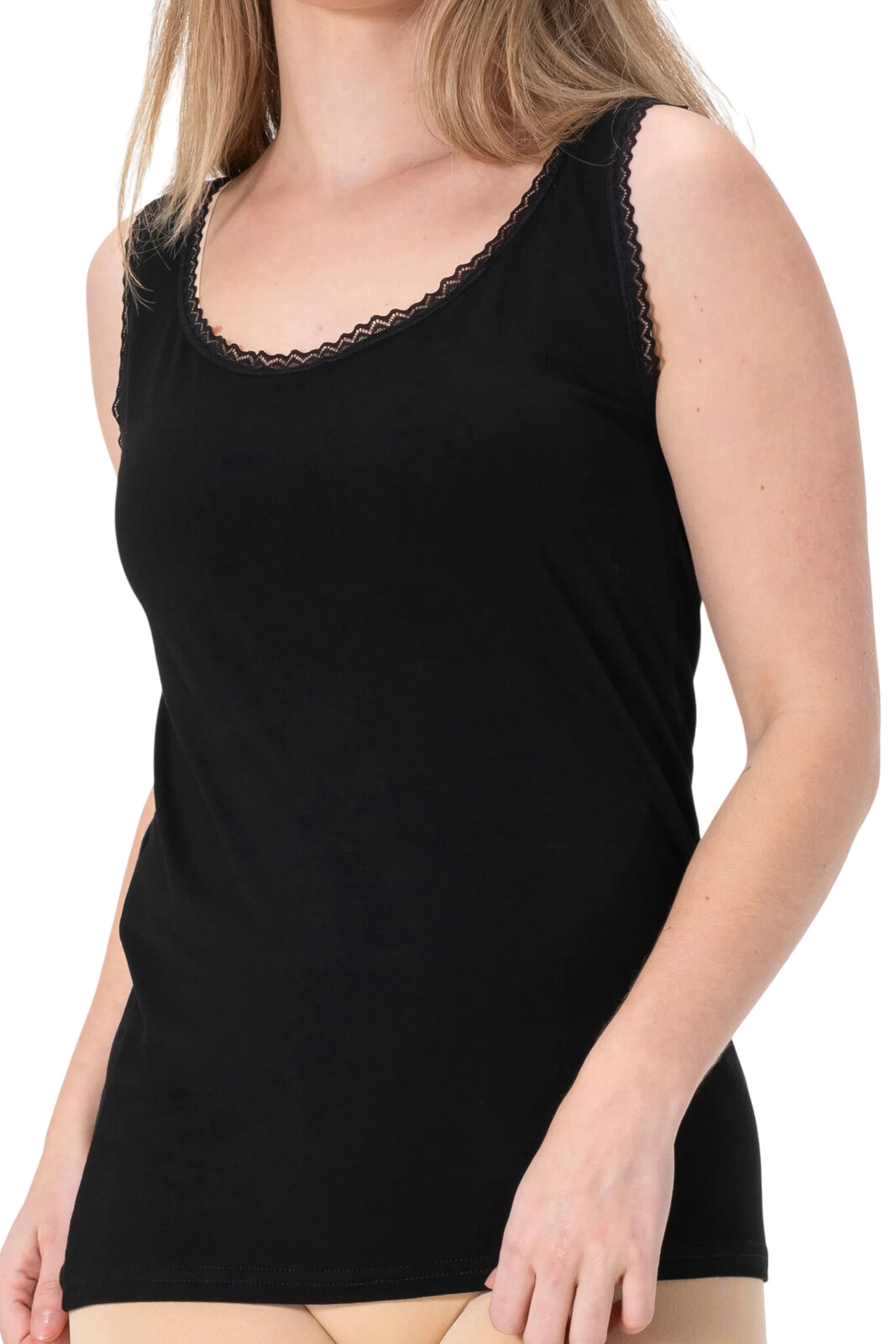 Dámské tílko Gaubert černé (GBTW-810) L/XL