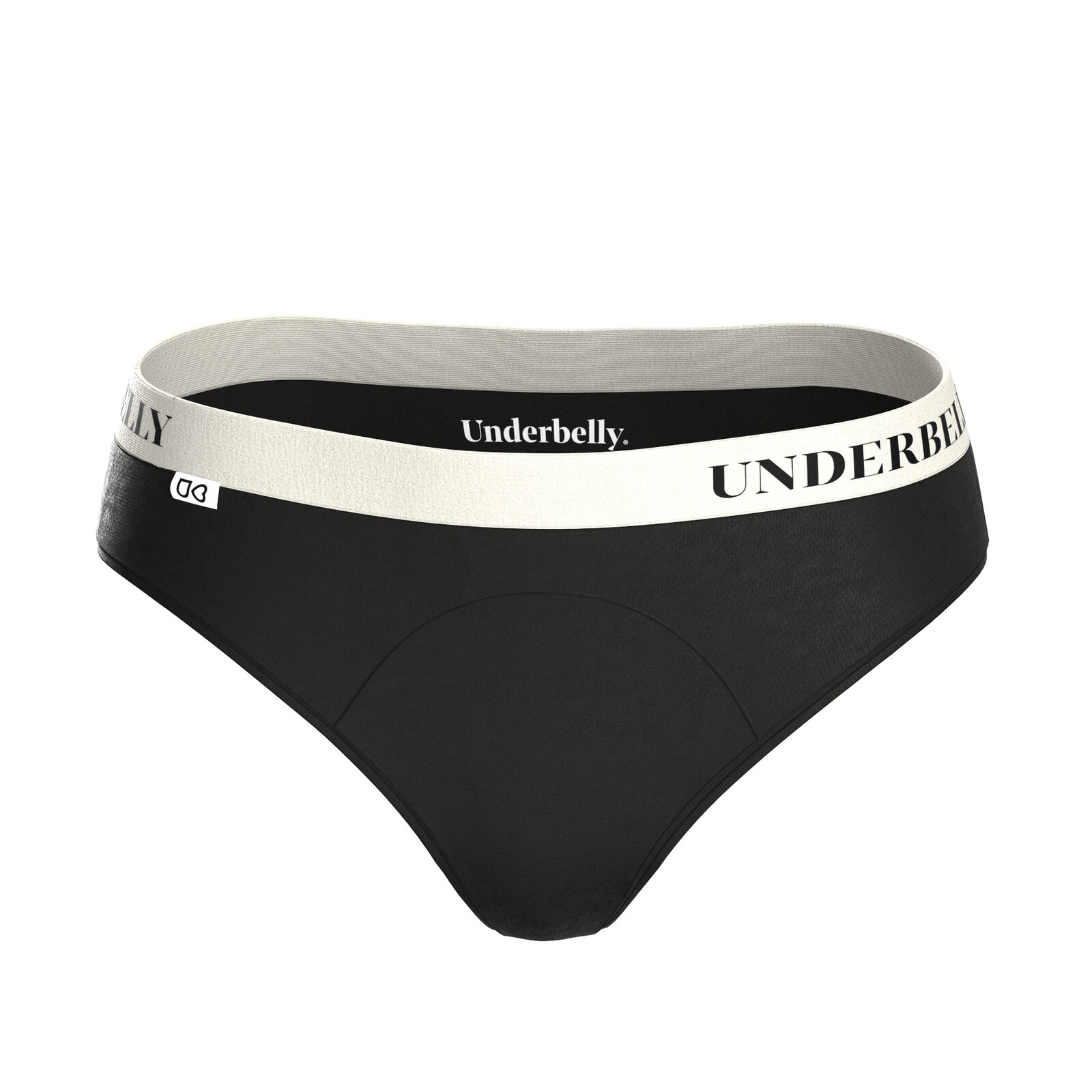 Menstruační kalhotky Underbelly Univers černé (UNIVERS-CE-BI-2-MM) S