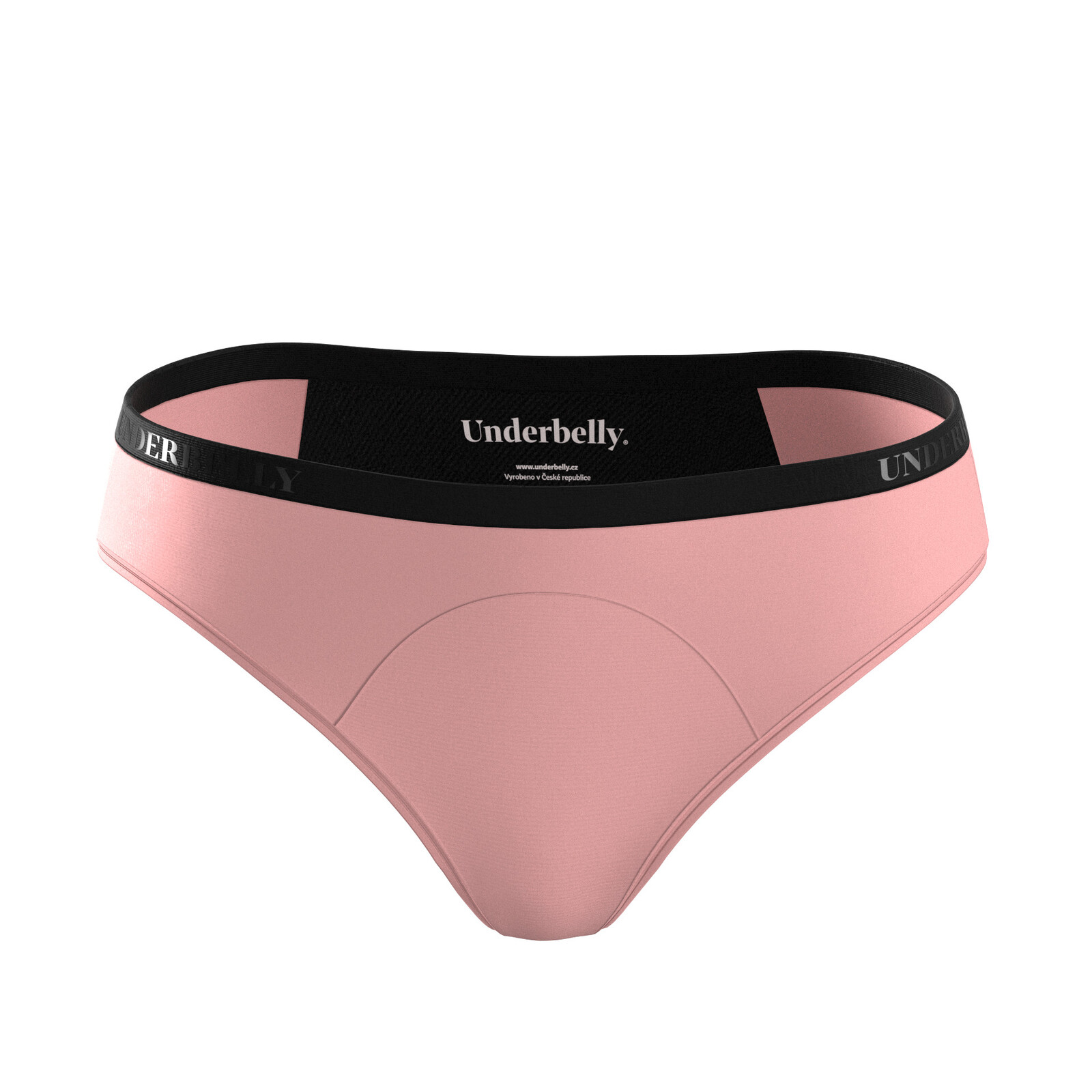 Menstruační kalhotky Underbelly Univers růžové (UNIVERS-RU-EM-3-PAD) S