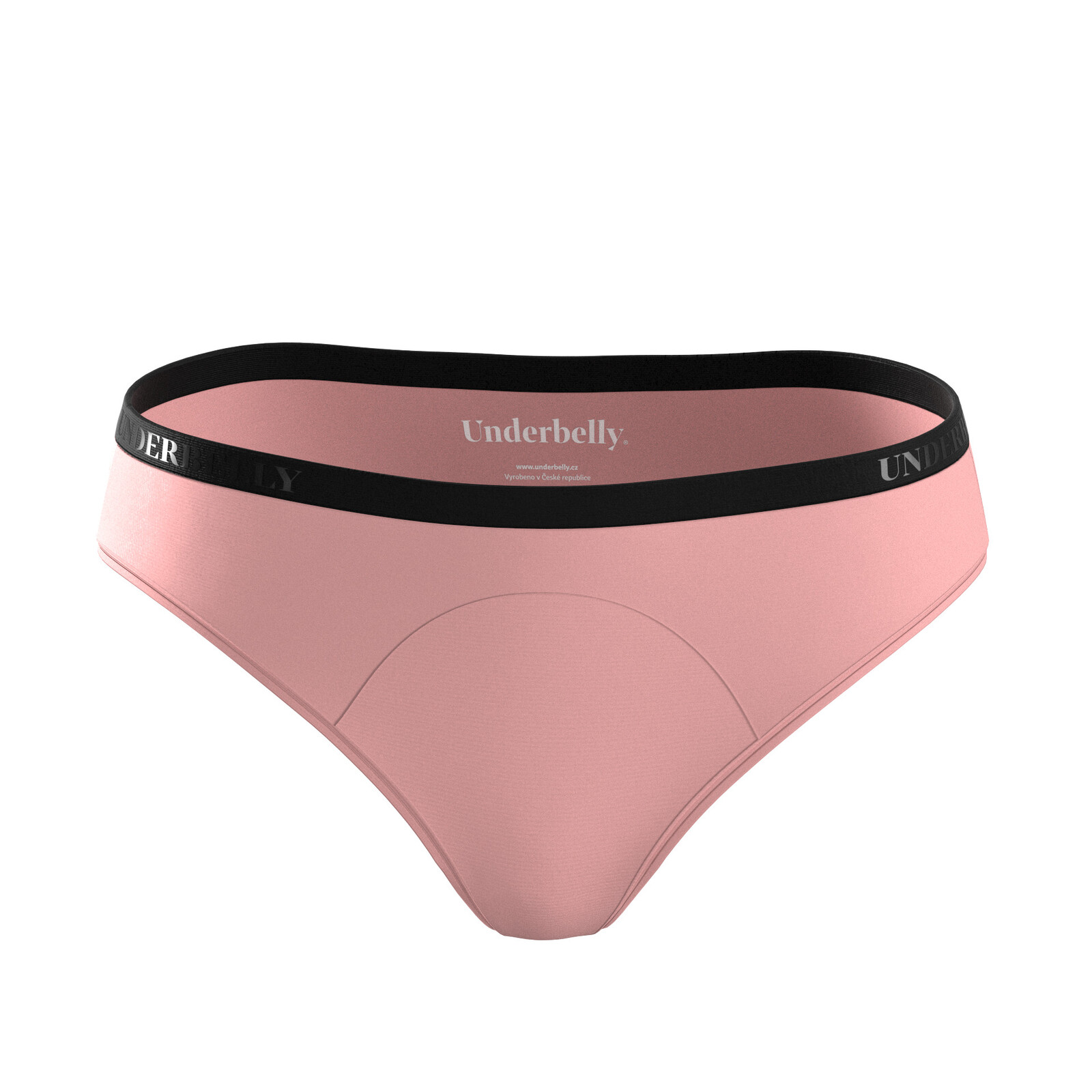 Menstruační kalhotky Underbelly Univers růžové (UNIVERS-RU-EM-2-PAD) S