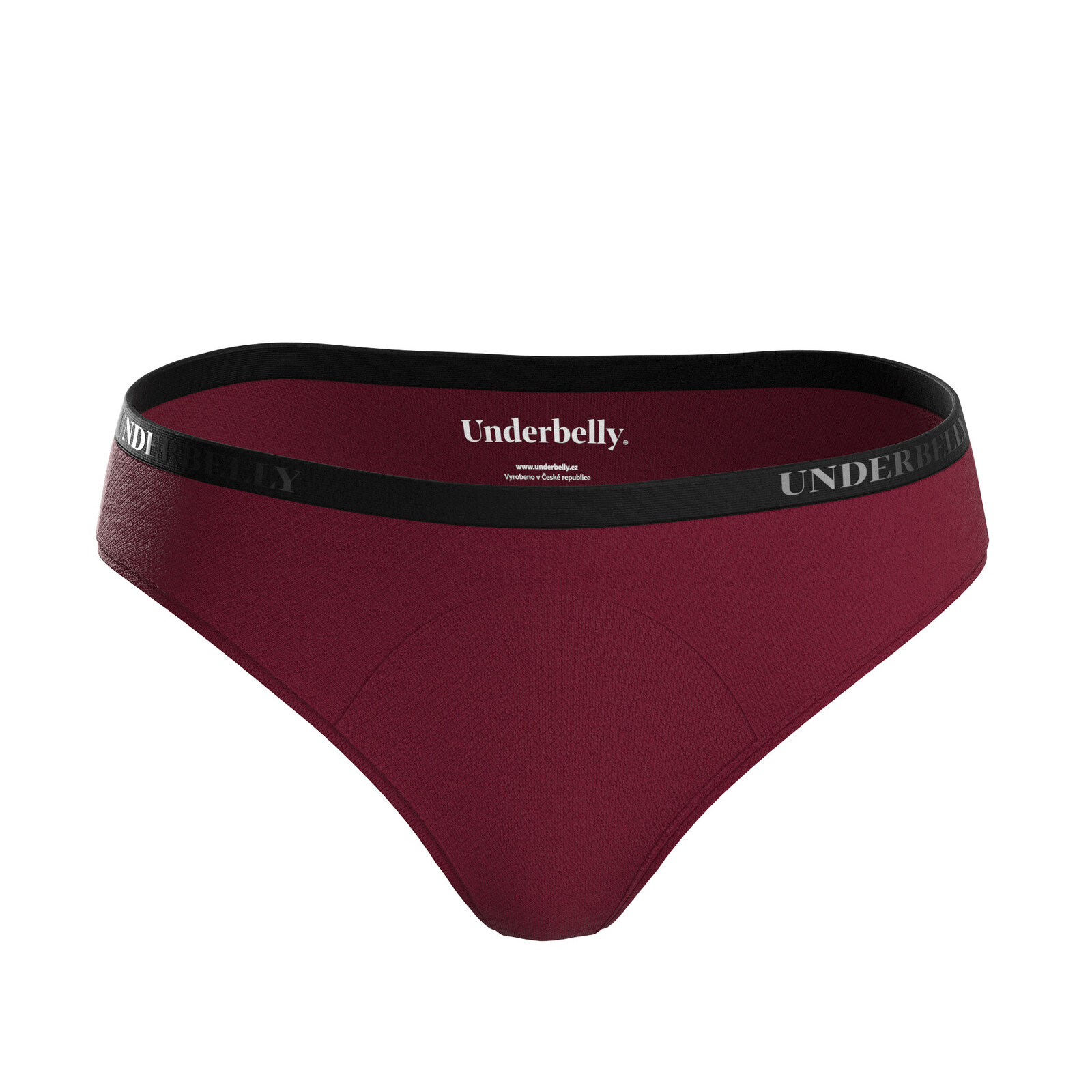 Menstruační kalhotky Underbelly Univers červené (UNIVERS-BO-EM-2-MM) S