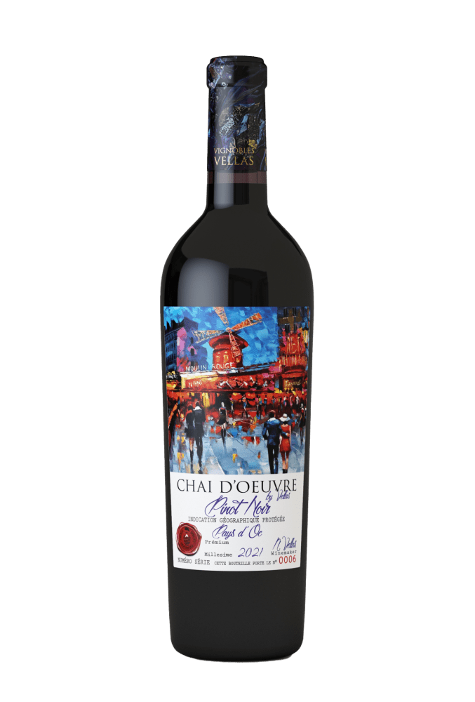 Vignobles Vellas Chai D'Oevre Pinot Noir 13,5% 0,75l