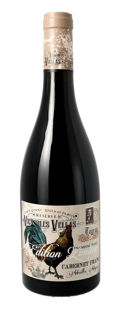 Vignobles Vellas Le Coq Cabernet Franc 15% 0,75l