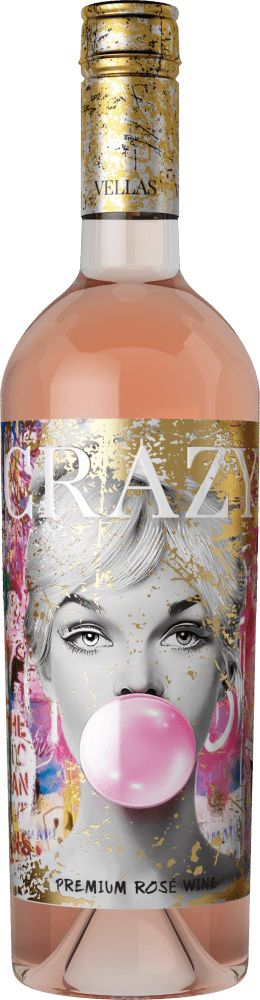 Vignobles Vellas Crazy Grenache Syrah Rosé 10,5% 0,75l