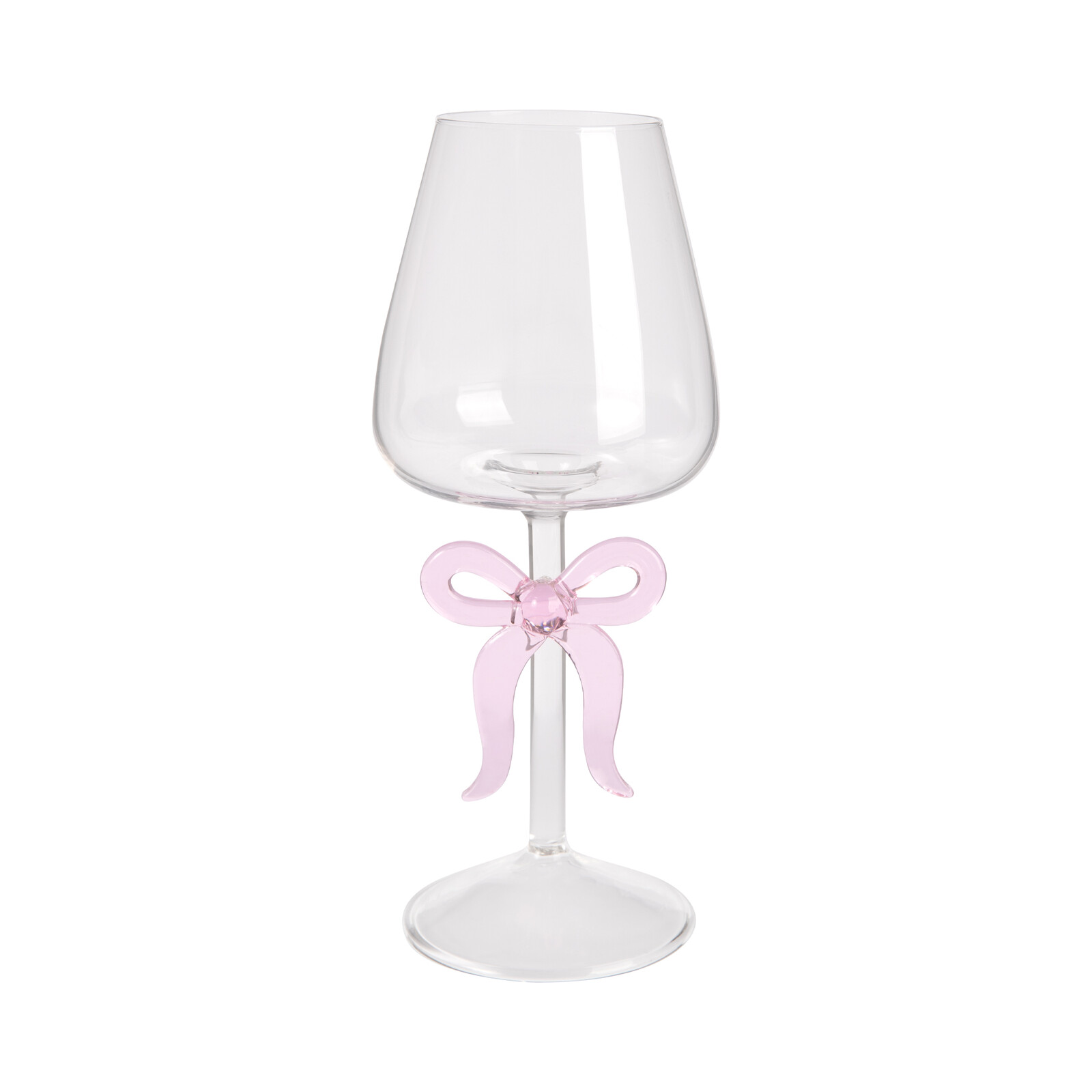 Ozdobná sklenice na víno - Růže Albi