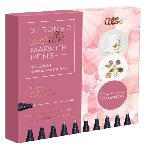 Permanentní metalické fixy Albi