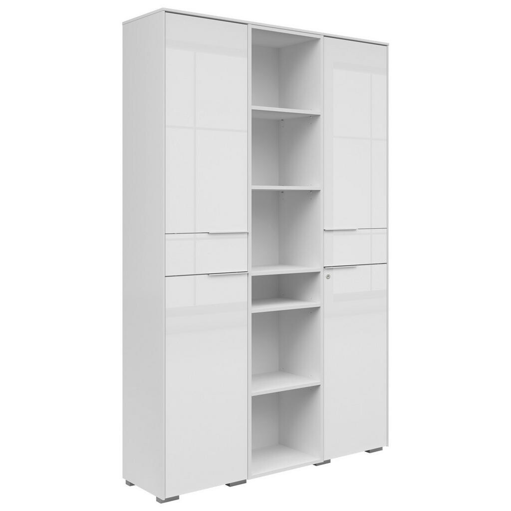 Voleo SKŘÍŇ NA ŠANONY, bílá, 122/199/37 cm