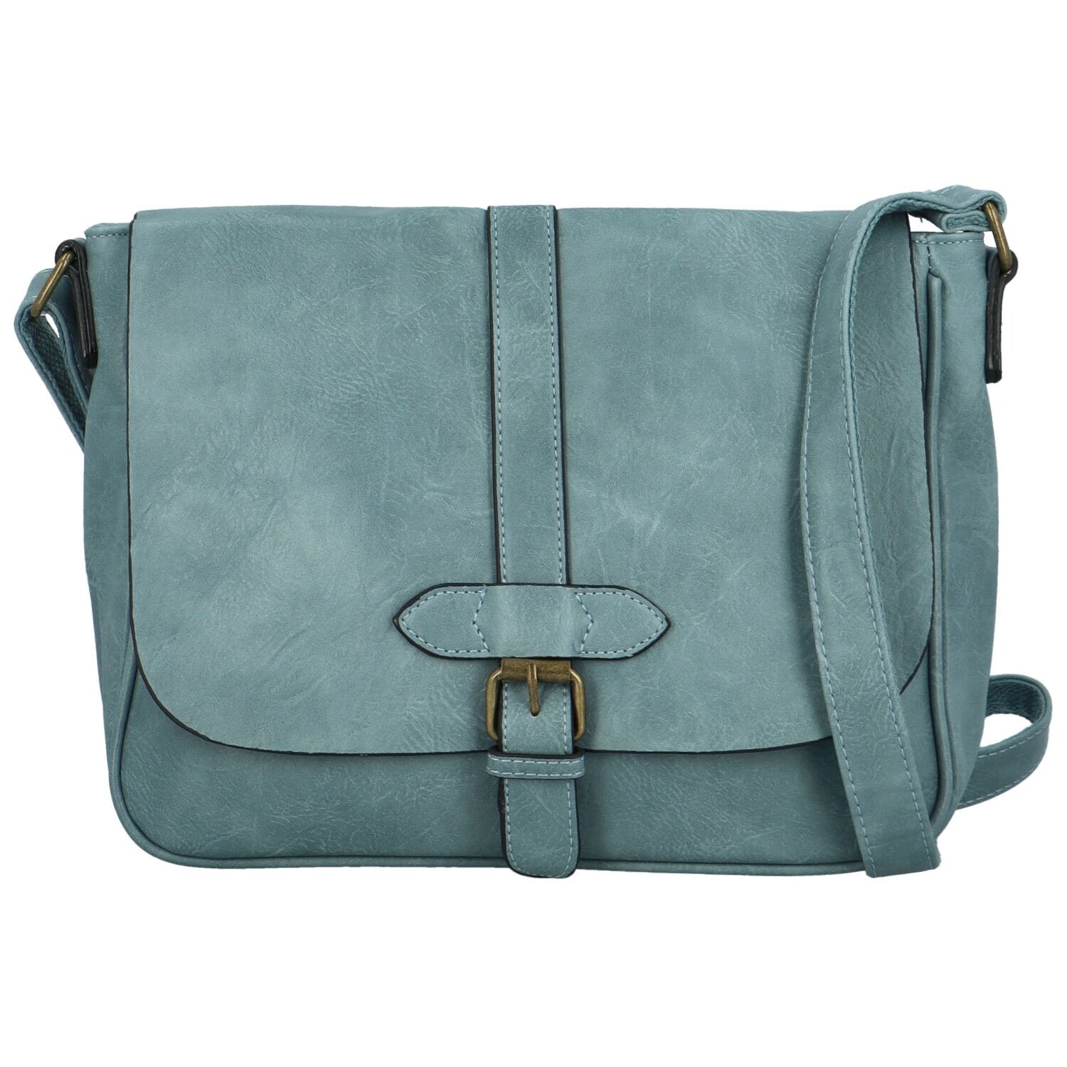 Dámská crossbody kabelka džínově modrá - Paolo bags Pinelopi modrá