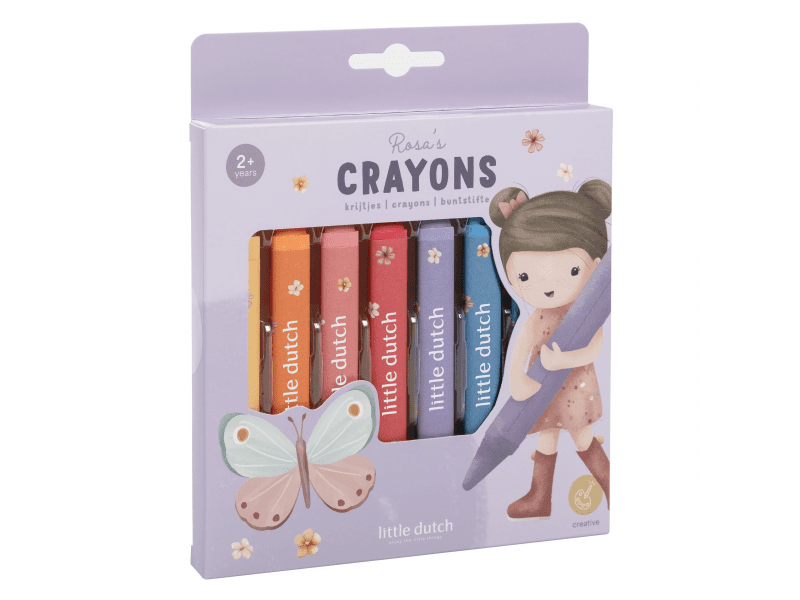 Little Dutch Voskovky 8 ks Rosa