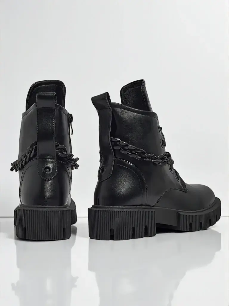 Resti Anviq Women's Eco-Leather Lace-Up Ankle Boots