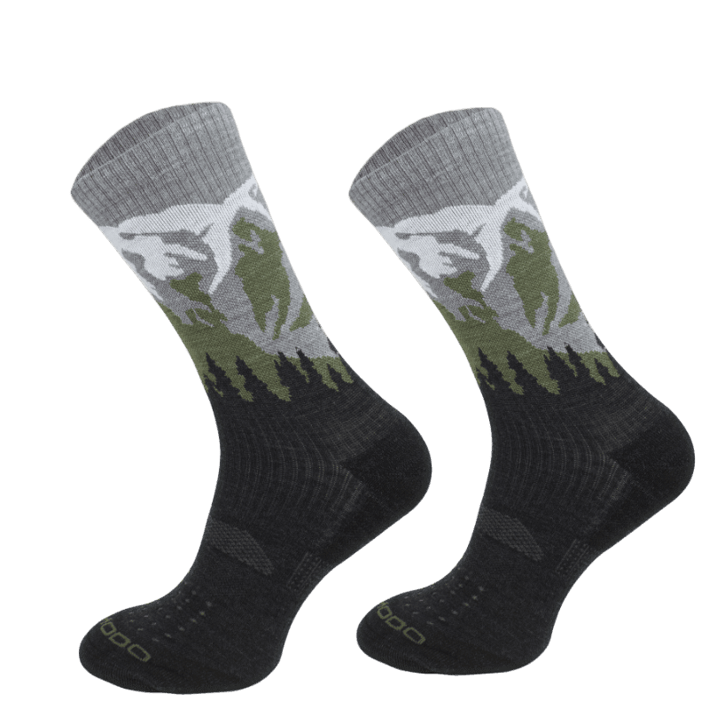 Ponožky Comodo Light Performance Crew/Hiking Merino wool socks