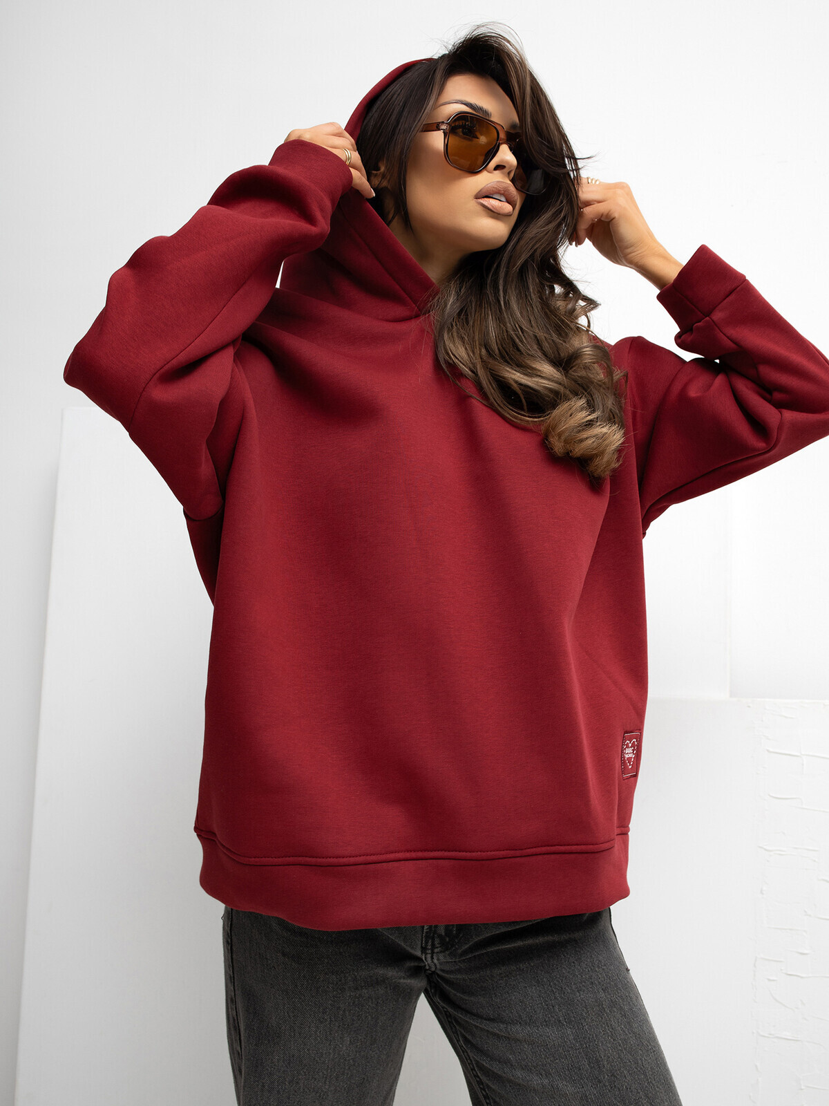 Sweatshirt-RV-BL-A1037.12-burgundy