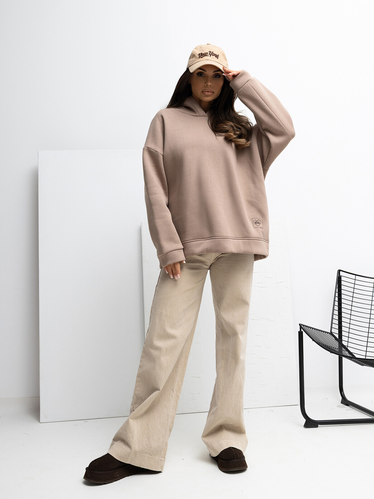 Sweatshirt-RV-BL-A1037.12-dark beige