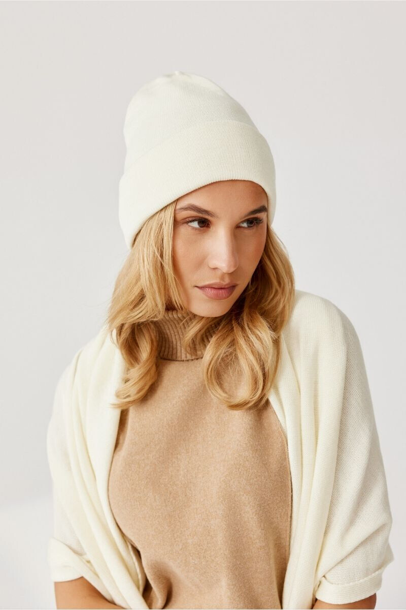 Ander NAOMI Hat - 100% Merino Wool - OFF WHITE