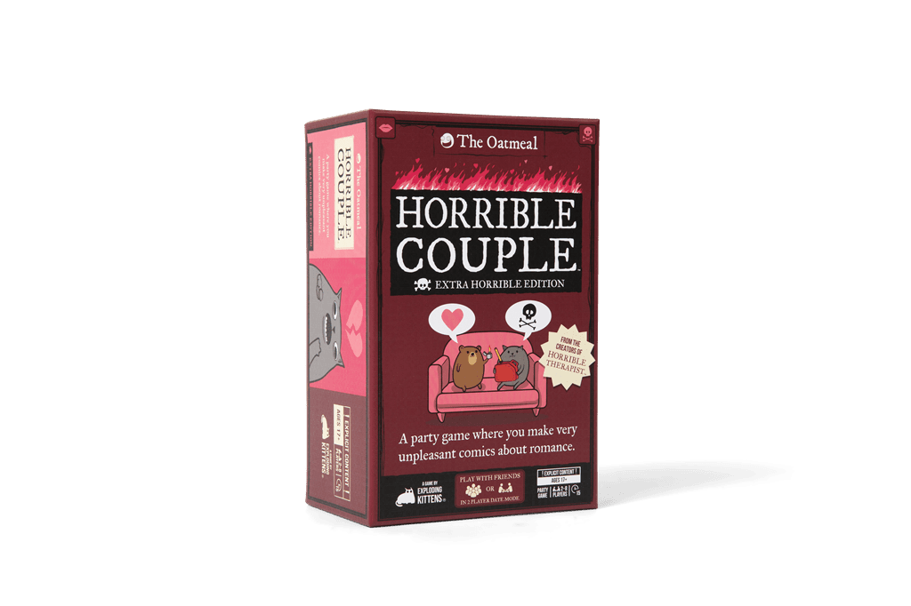 Exploding Kittens Horrible Couple: Extra Horrible Edition