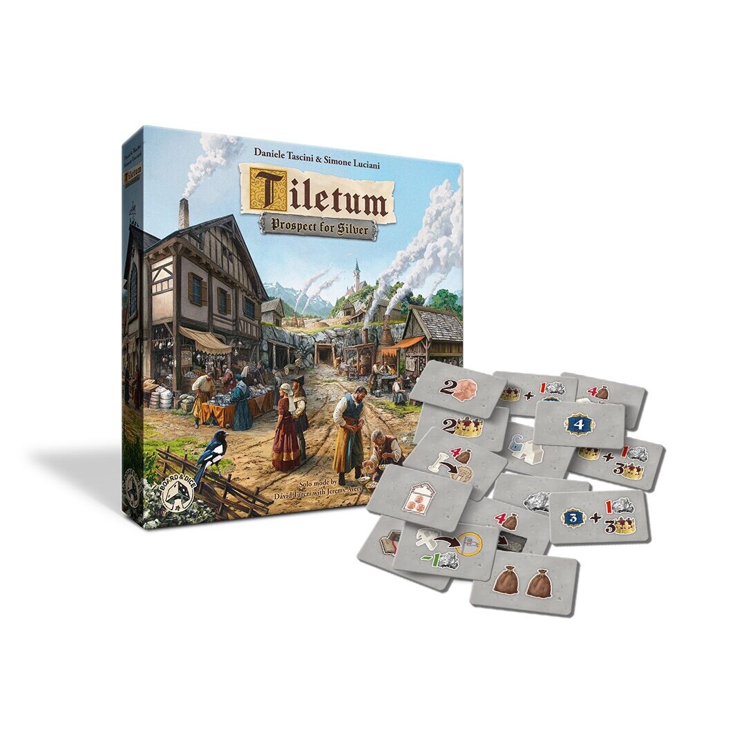 Board&Dice Tiletum: Prospect for Silver – Stone Tablets promo