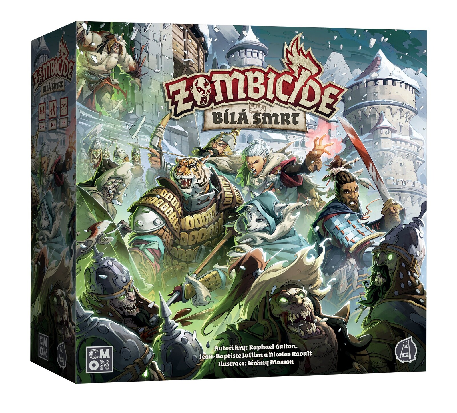 Asmodee Czech Republic Poškozené - Zombicide: Bílá smrt