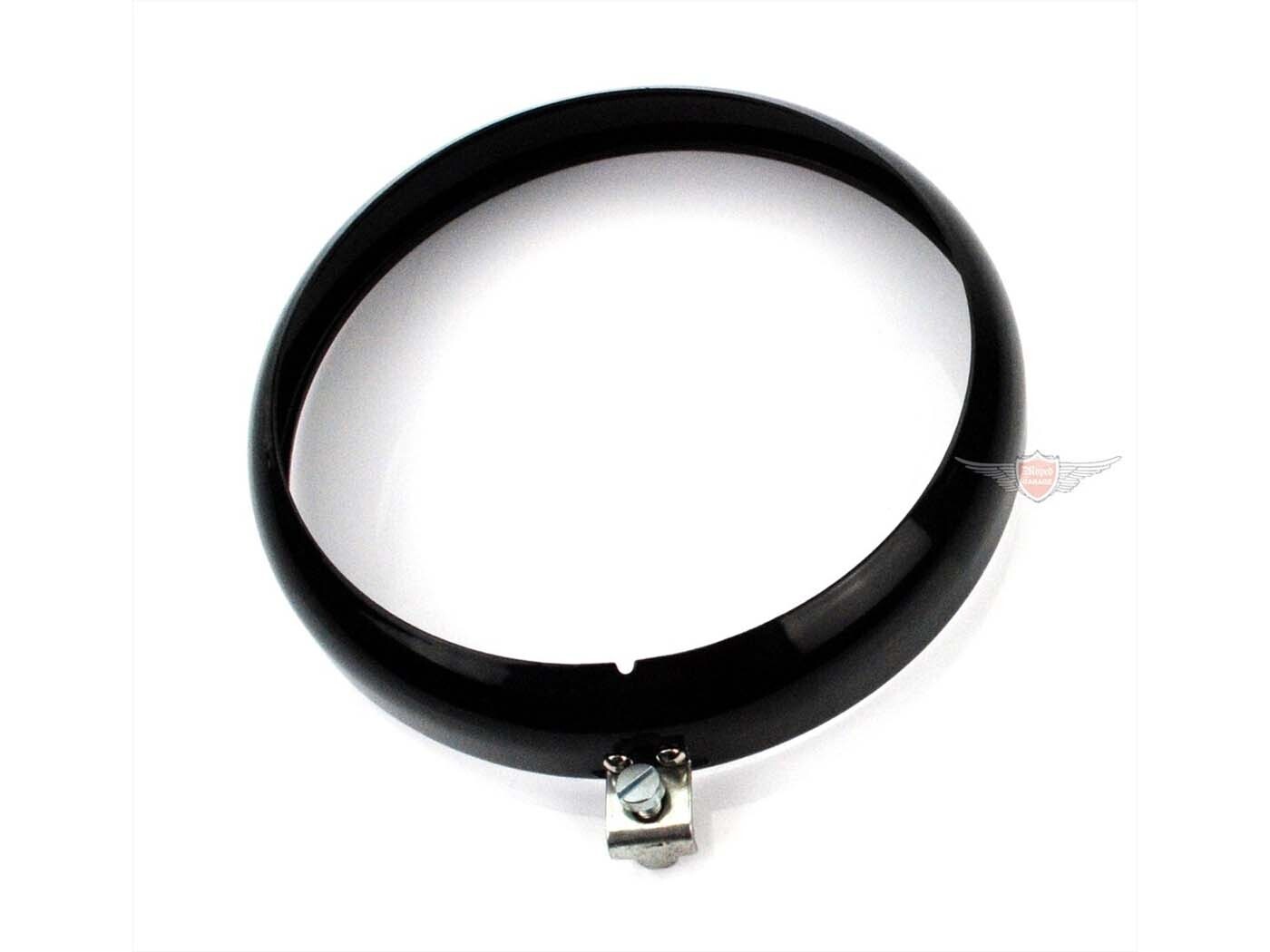 Diverse / Import Kroužek světlometu 130 mm černý pro Hercules K MK Moped Mokick