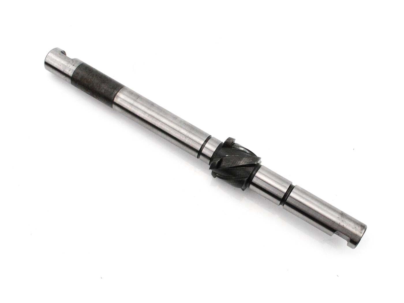 Diverse / Import Pedálová hřídel z oceli, 2 drážky. Pro Hercules Prima, KTM, DKW, Rixe.