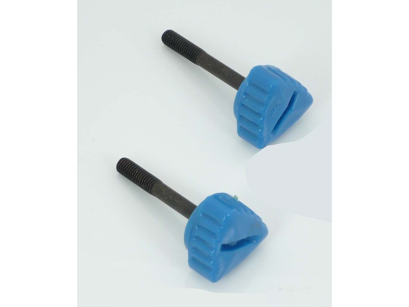Diverse / Import Sada šroubů 2dílná 47 mm modrá pro Puch, Maxi, Moped, Moped, Mokick